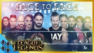 WWE vs. NXT: LEAGUE OF LEGENDS - In-Ring FACE OFF!