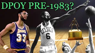 What If The DPOY Existed Before 1983?