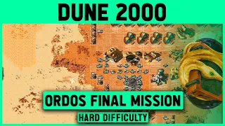 Dune 2000 - Ordos Final Mission 9 (Left Map) - Hard Difficulty - 1080p