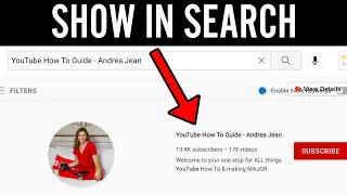 Fix YouTube Channel + Videos NOT showing Up in Search! (3 TIPS) YouTube Best Pro SEO Tip, genius