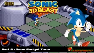 Sonic 3D Blast: Flickies Island - Part 6 (Gene Gadget Electric Escapades)