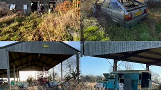 Abandoned Farm House With Cars & Tractors Left Behind