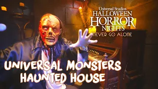 Universal Monsters: Unmasked Haunted House Walkthrough | Halloween Horror Nights Hollywood 2023