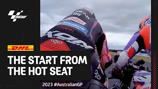 Hair-raising start from the Hot Seat! 😱 | 2023 #AustralianGP