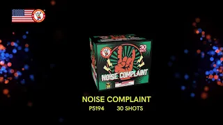 Noise Complaint P5194 Winda Fireworks