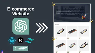 I Coded a React Next.js E-commerce website using ChatGPT