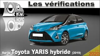 Toyota Yaris Hybride (2019): vérifications et sécurité routière