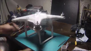 Замена двигателя на DJI Phantom 3 Advanced