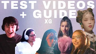 XG GUIDE + [XG TAPE #2] (TEST VIDEO) COCONA, MAYA, HARVEY, JURIN + XTRA SCENES | REACTION