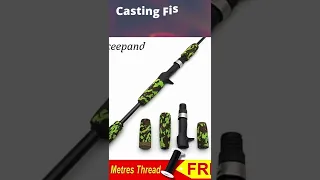 Exceepand Green Camo Casting Fishing Rod Building EVA Handle Kit.