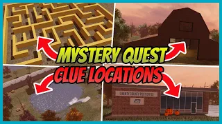 ERLC: Murder Mystery Quest CLUE LOCATIONS Predictions 2021 Edition | Liberty County Roblox Roleplay