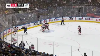 NJ Devils vs Maple Leafs. Game highlights. March 23, 2022