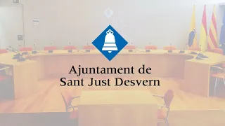 Ple municipal ordinari 28 de gener de 2021 - Ajuntament de Sant Just Desvern