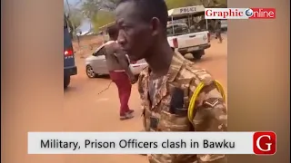 Military, Prison Officers clash in Bawku