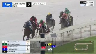 Gulfstream Park June 3, 2023 Race 2