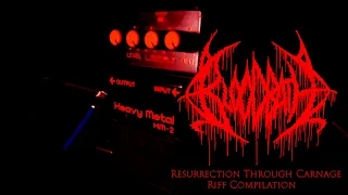 Bloodbath - Resurrection Through Carnage Riff Compilation (Boss HM-2)