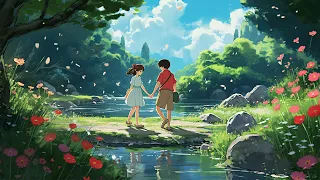 Greatest Studio Ghibli - Collection of the most relaxing Ghibli piano music 2024 💛 考えすぎるのをやめる 🌻