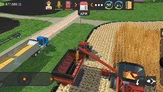 American Farming – Shelling corn and Working ground