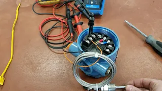 Calibration of rosemount 3144p pt1 thermocouple