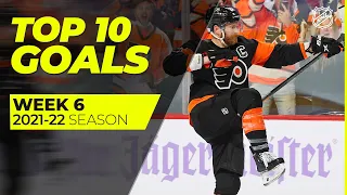Top 10 Goals from Week 6 of the 2021-22 NHL Season