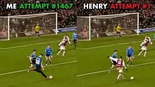 We Recreated Thierry Henry’s Best Goals!