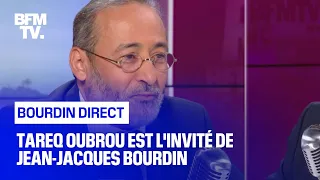 Tareq Oubrou face à Jean-Jacques Bourdin en direct