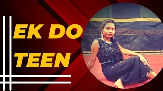 EK DO TEEN | DANCE COVER | NIKKON | BAAGHI 2 | SONIA LAHA | #viralvideo #dance #hindimoviedance