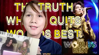 DIMASH KUDAIBERGEN - WHY HE QUIT IN THE WORLDS BEST FINALS 2019 REACTION