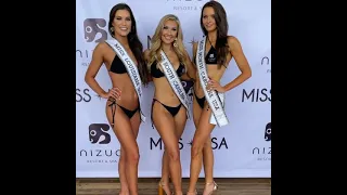 Miss USA 2021 contestants pool party