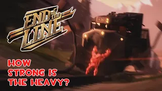 How did Heavy stop the train in End of the Line?