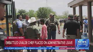 Uvalde school police chief placed on leave  |  NewsNation Prime