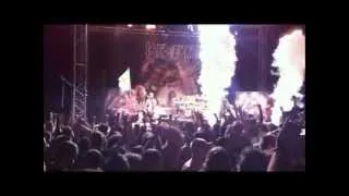 Iced Earth Live In Ancient Kourion - Cyprus Flag