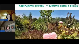 Jedlé lesní zahrady – Katka Horáčková v Žít udržitelně (říjen 2023) a pozvánka na PK konferenci