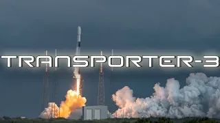 ЗАПУСК МИССИИ Transporter-3|FALCON 9|SPACE X