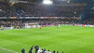 Hazard winning penalty vs Frankfurt | Chelsea One Step Beyond