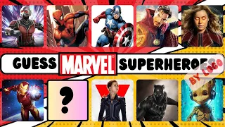Guess ALL the MARVEL Superheroes by Logo | Superhero Quiz | Quiz Pinnacle