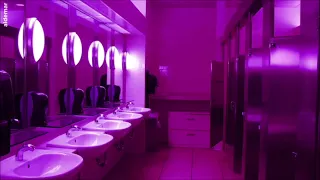 blinding lights by the weeknd but you're in a bathroom at a party