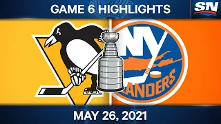 NHL Game Highlights | Penguins vs. Islanders, Game 6 - May 26, 2021