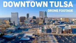 Downtown Tulsa 4K Drone