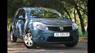 Dacia Sandero 2008 год, 1,4 бензин, кондиционер. Из Голландии #народныеавтомобили #dacia #sandero