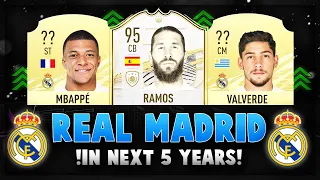 THIS IS HOW REAL MADRID WILL LOOK LIKE IN 5 YEARS!! 🇪🇸😜| FT. RAMOS, MBAPPÉ, VALVERDE... etc