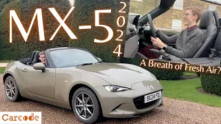 Mazda MX-5 Facelift Review 2024, Unrivalled! (UK)(4K) | Carcode