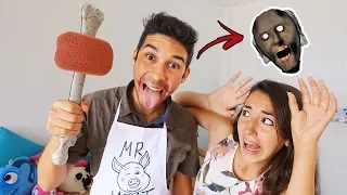 GIOCHIAMO A MR MEAT NELLA VITA REALE! *il nipote di Granny è terribile!*