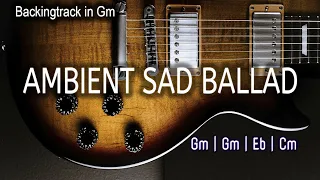 Ambient Sad Rock Ballad Backing Track in Gm