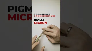 The truth about Pigma Micron Fineliners! Honest Review! #shorts