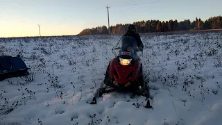 Сергей , проба заложить Тикси в вираж, не хватает снега !