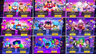 All Brawl Pass Unlock Screen With Music | Brawl Stars