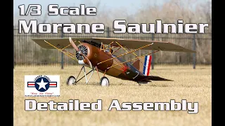 Legend Hobby / Seagull Models 1/3 Scale Morane Saulnier AI Detailed Assembly - Oh là là! | HobbyView