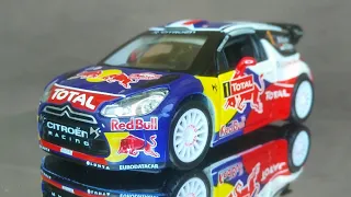 Citroen DS3 WRC (2012 Rally Monte Carlo) 1:32 Scale bburago Diecast Car