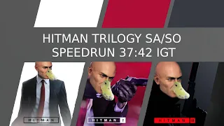 HITMAN Trilogy SASO Speedrun (Paris to Romania) 37:42 IGT